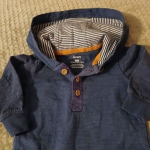 Carter's Navy Hooded Sweatshirt for Kids